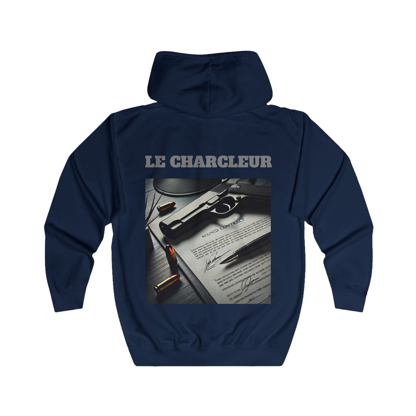 LE CHARCELUR Sweat à capuche zip