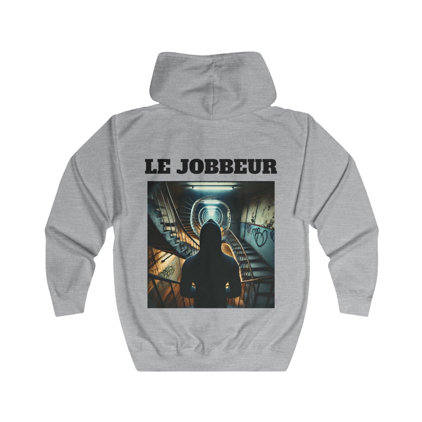 LE JOBBEUR Sweat à Capuche Zip