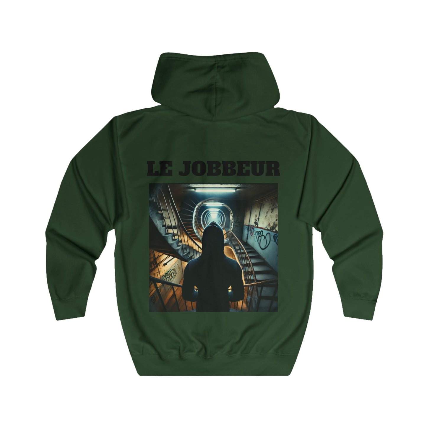 LE JOBBEUR Sweat à Capuche Zip
