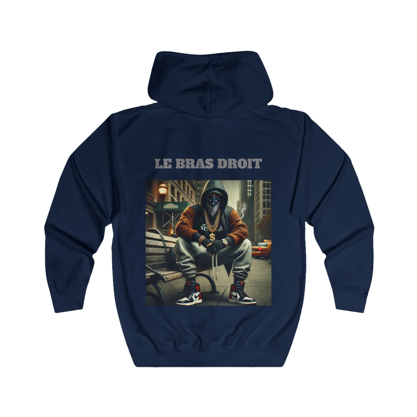 LE BRAS DROIT Sweat Capuche Zip