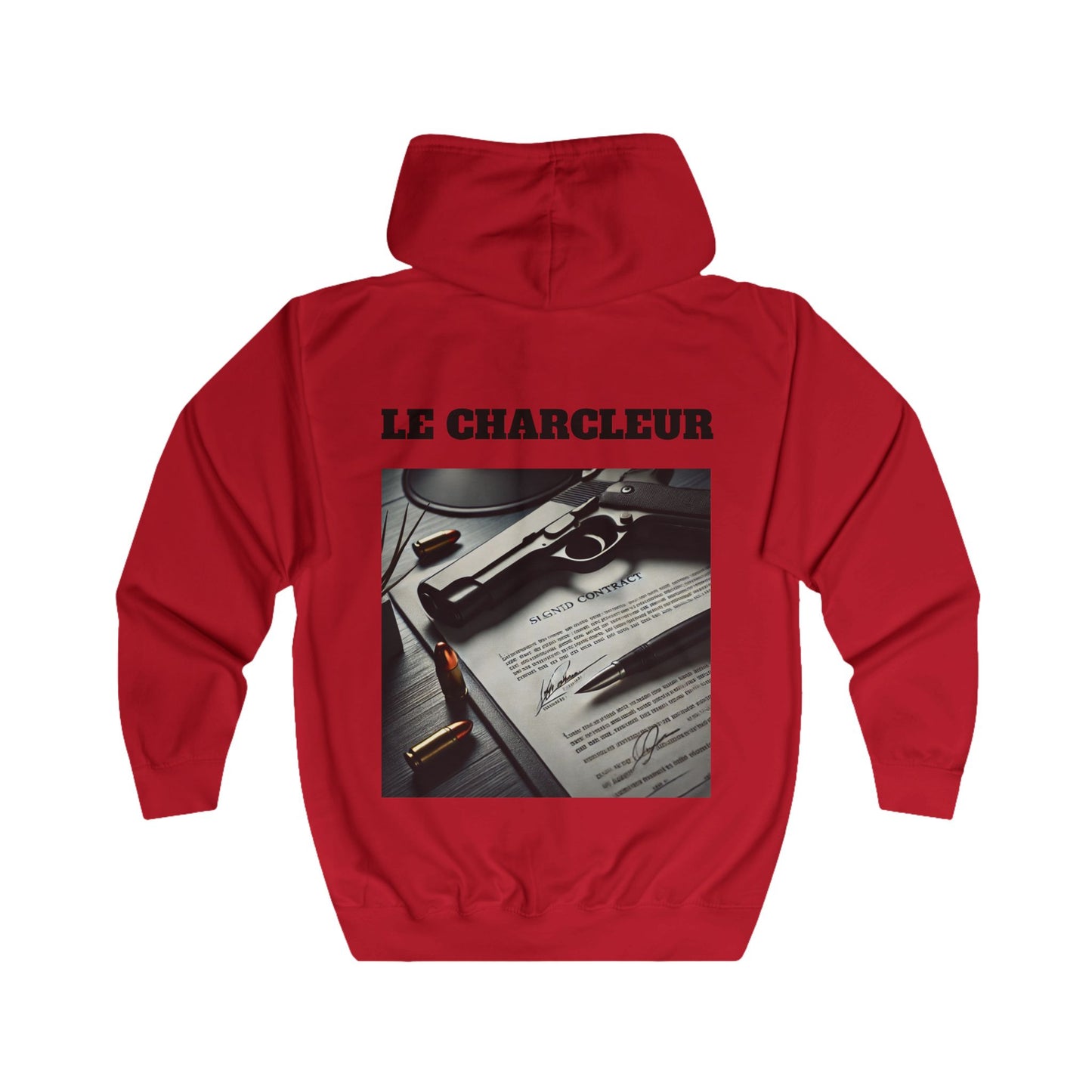 LE CHARCELUR Sweat à capuche zip