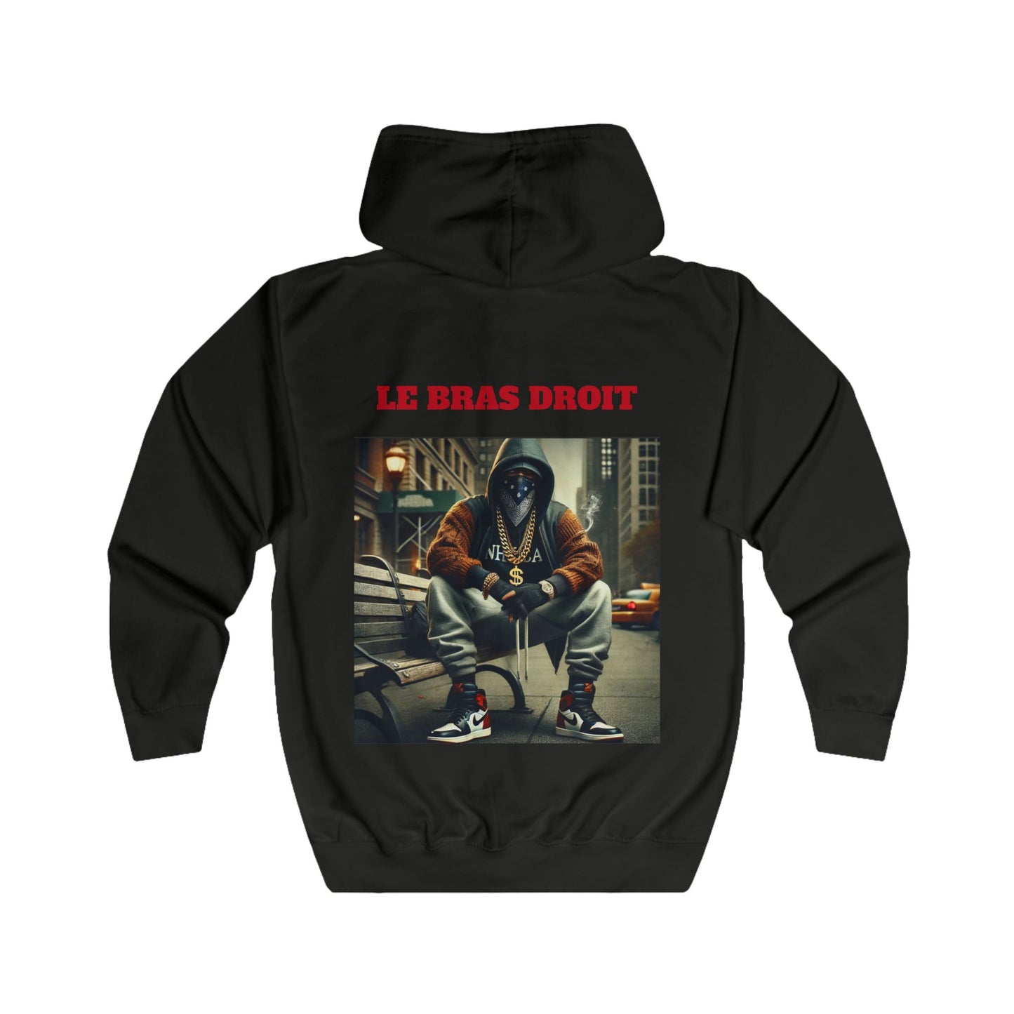 LE BRAS DROIT Sweat Capuche  Zip
