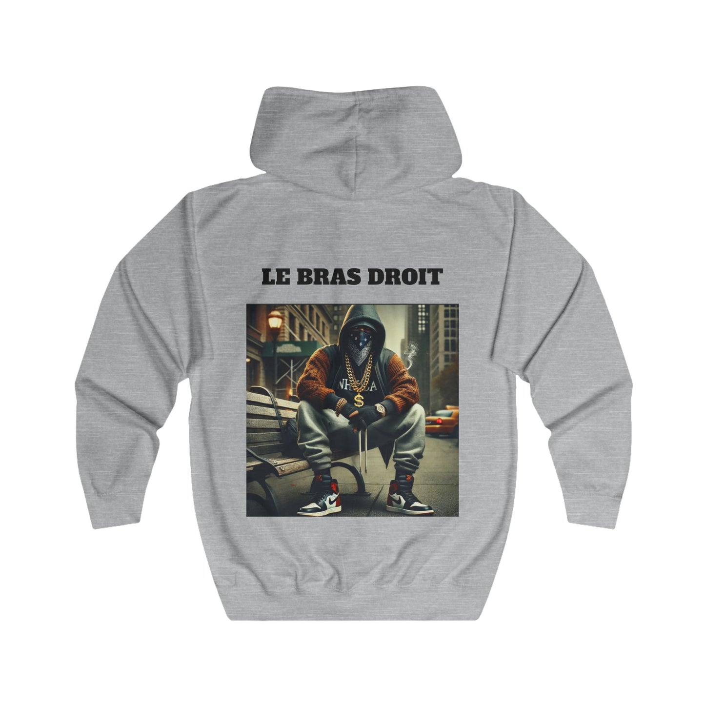 LE BRAS DROIT Sweat Capuche  Zip