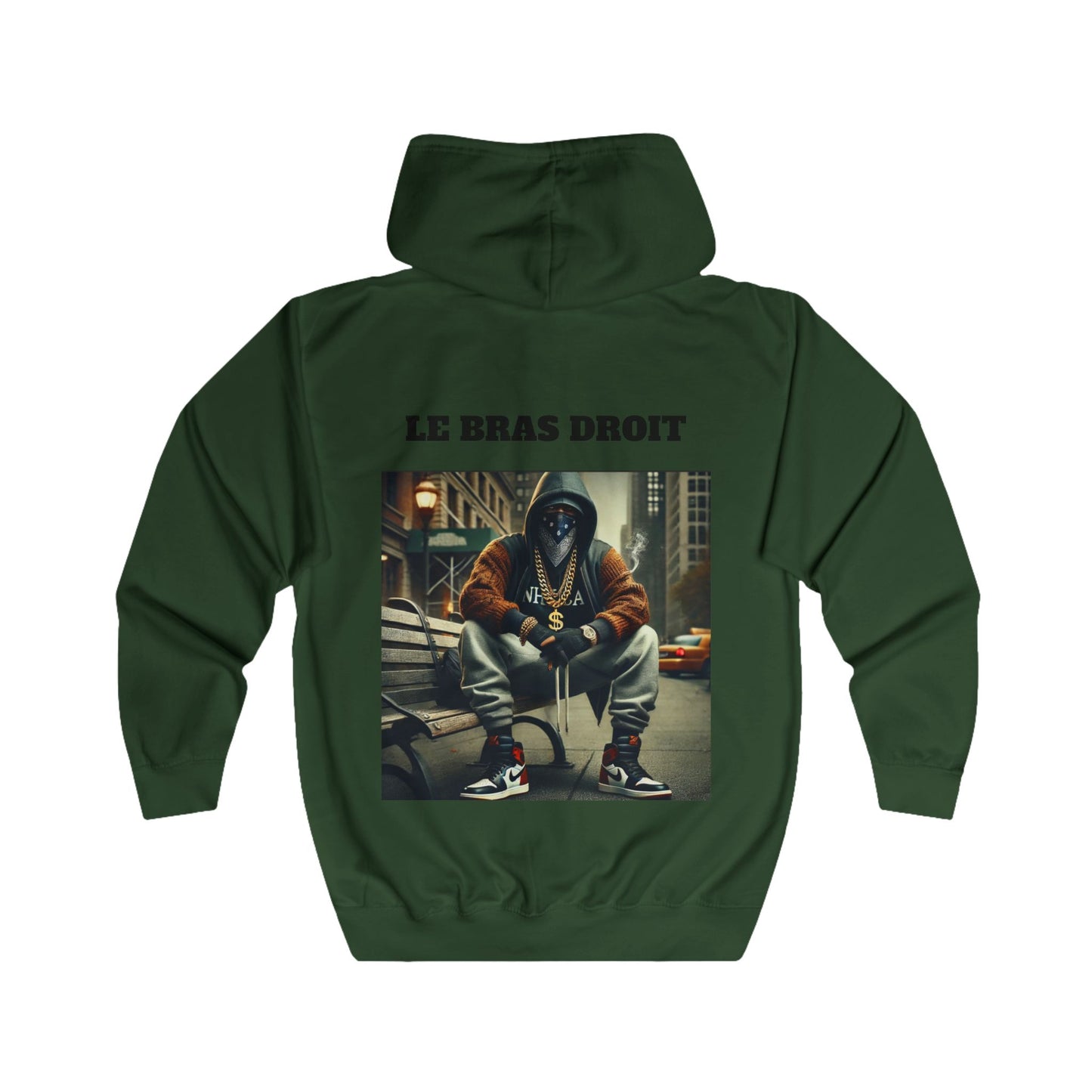 LE BRAS DROIT Sweat Capuche  Zip