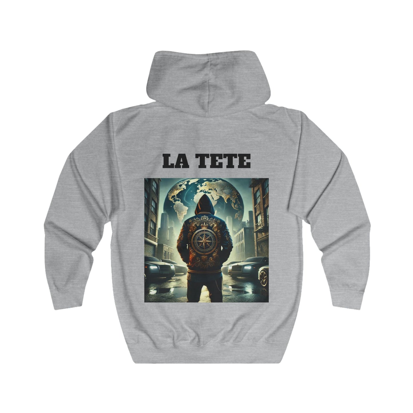 LA TETE Sweat Capuche Zip