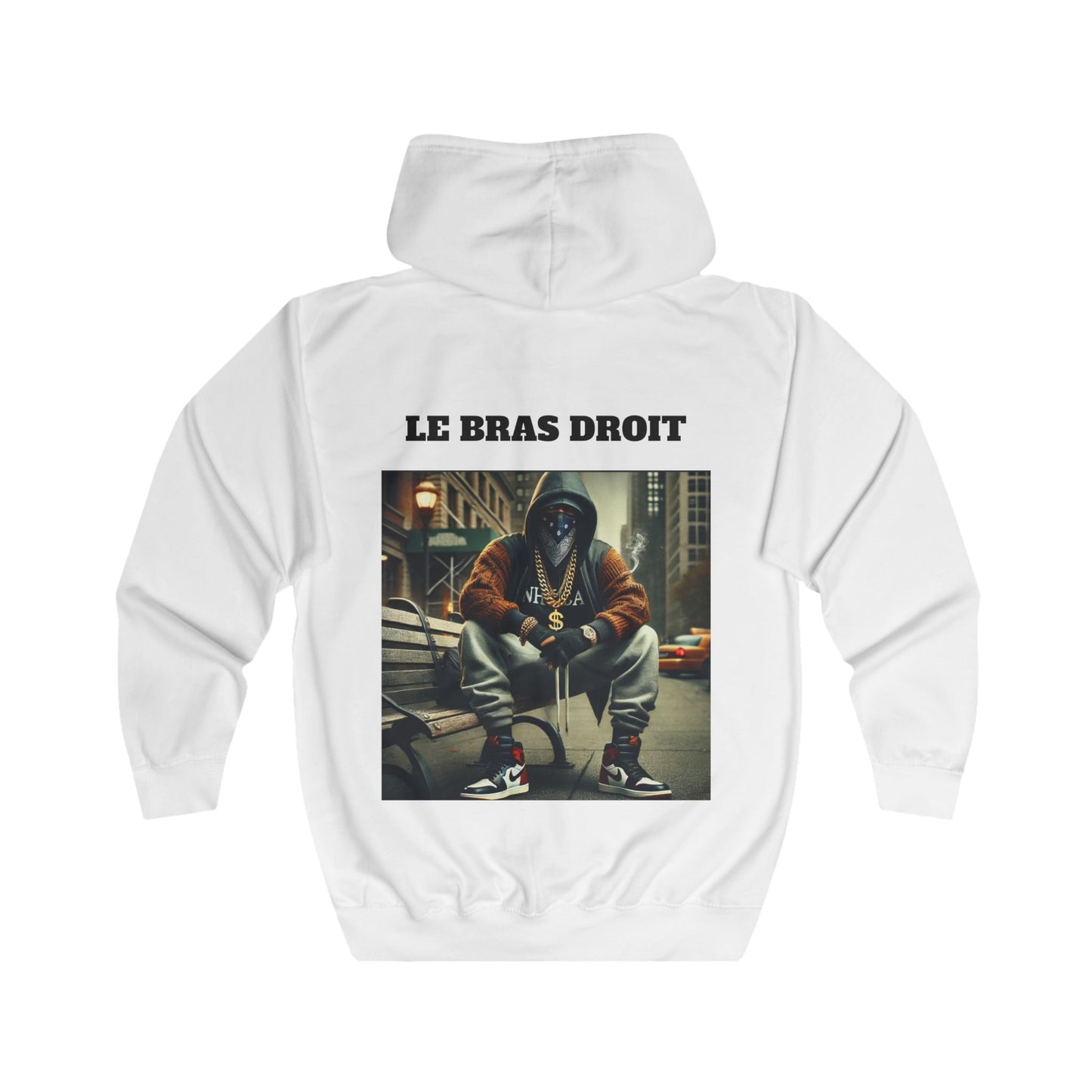 LE BRAS DROIT Sweat Capuche  Zip