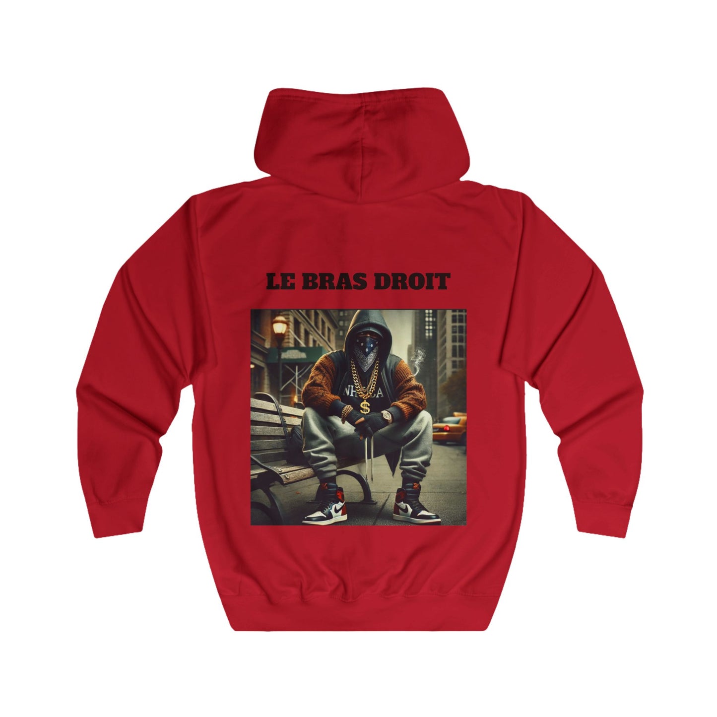LE BRAS DROIT Sweat Capuche  Zip