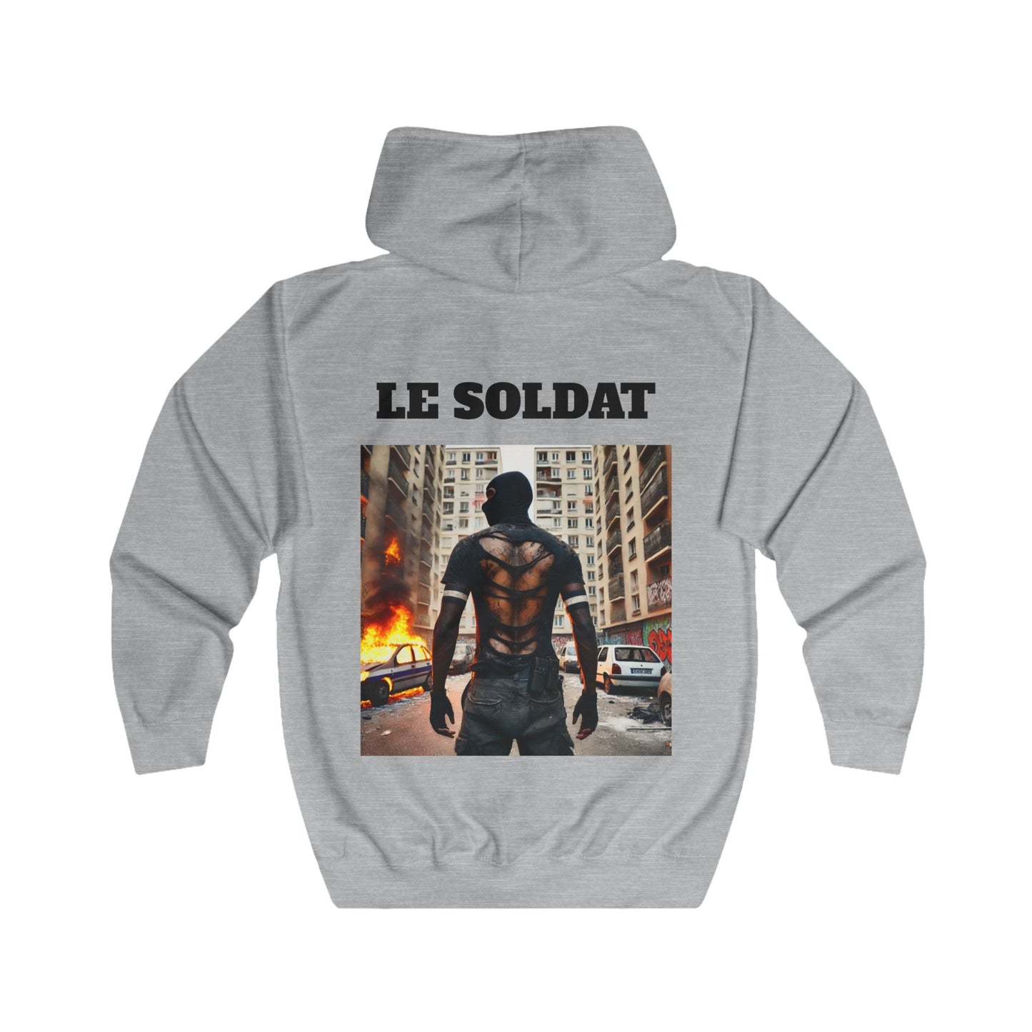 LE SOLDA Sweat à Capuche Zip