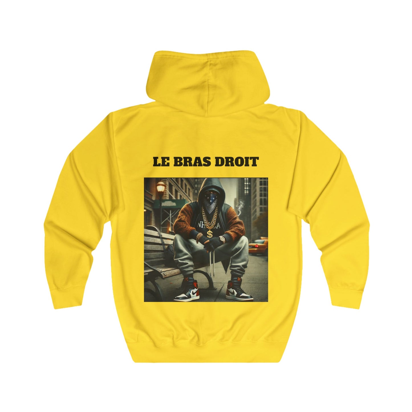 LE BRAS DROIT Sweat Capuche  Zip