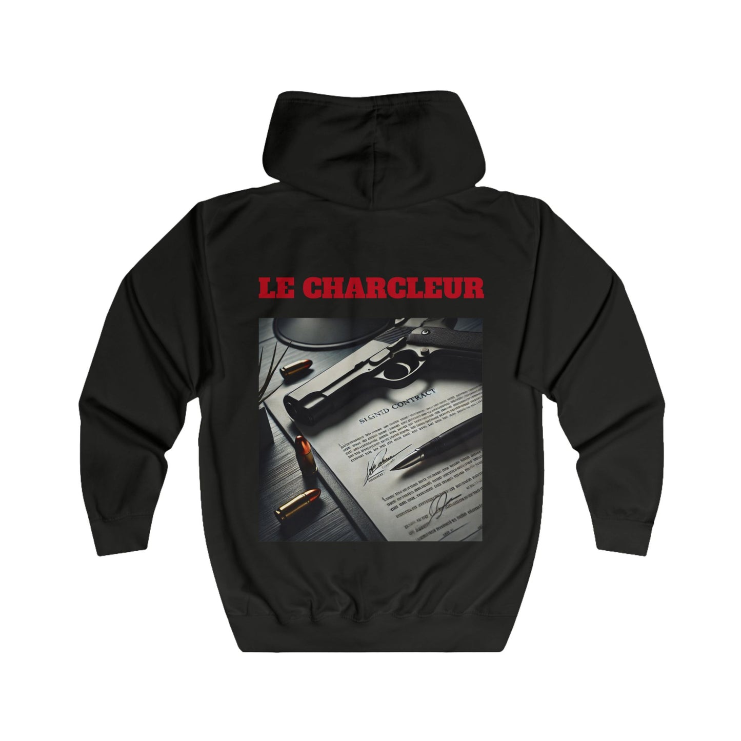 LE CHARCELUR Sweat à capuche zip