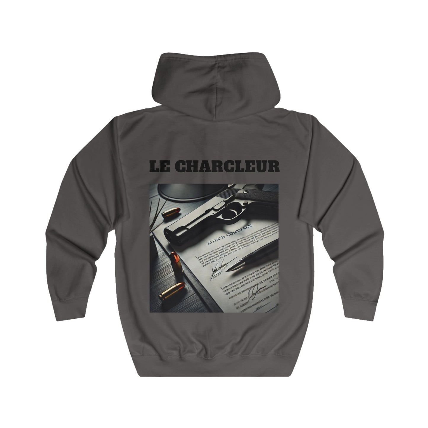 LE CHARCELUR Sweat à capuche zip