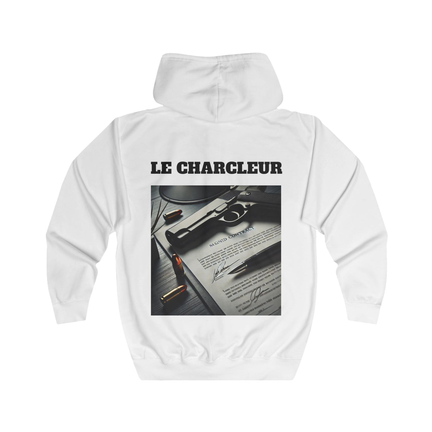 LE CHARCELUR Sweat à capuche zip
